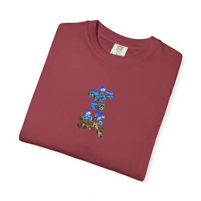 宮城 Tシャツ｜松島・伊達政宗・仙台城・仙台の街並みを描いた毛筆漢字デザイン
