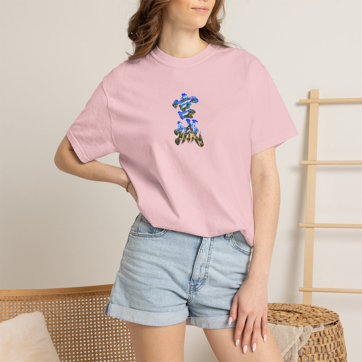 宮城 Tシャツ｜松島・伊達政宗・仙台城・仙台の街並みを描いた毛筆漢字デザイン