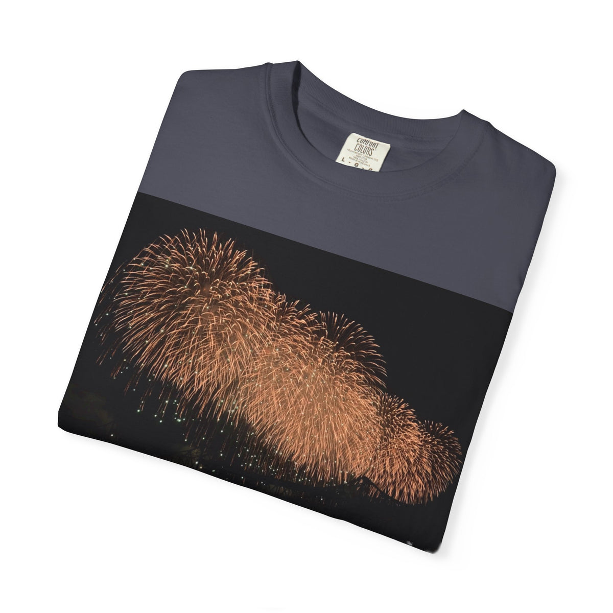 花火　ベスビアス　Tシャツ — 長岡　2026 夜空写真シャツ