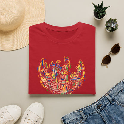彩炎 JOMON｜カラフル火焔型土器 Tシャツ