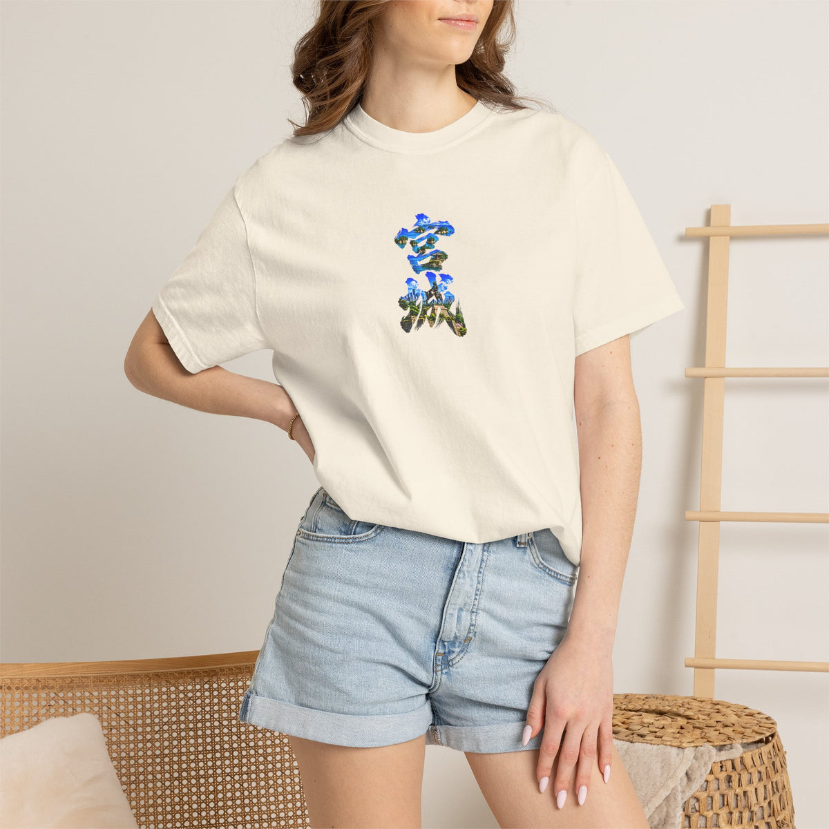 宮城 Tシャツ｜松島・伊達政宗・仙台城・仙台の街並みを描いた毛筆漢字デザイン