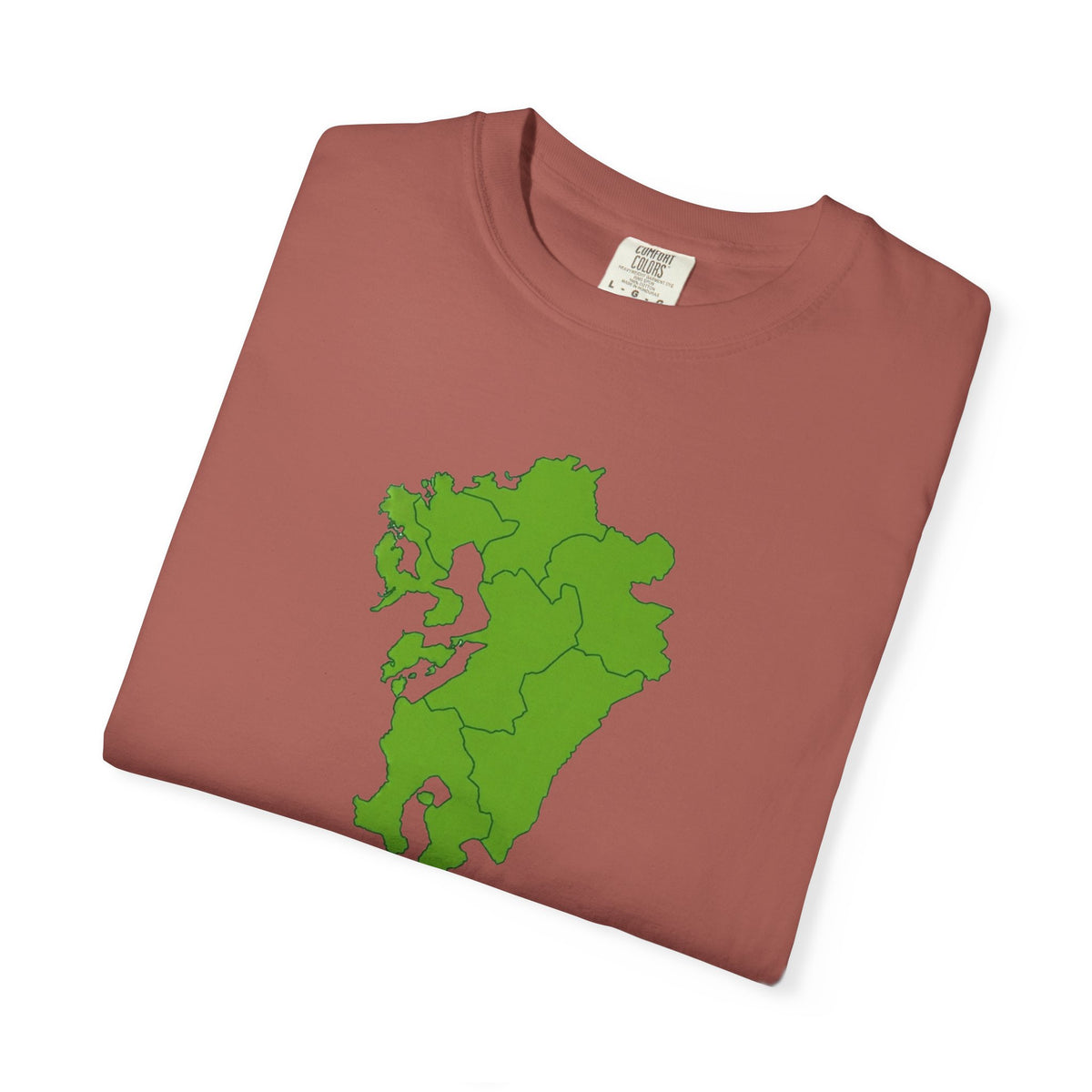 Kyushu Japan Map T-Shirt | Unisex Regional Map Tee