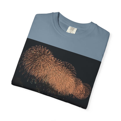 花火　ベスビアス　Tシャツ — 長岡　2026 夜空写真シャツ