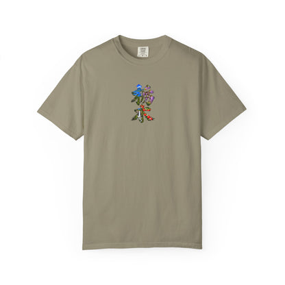 栃木 Tシャツ｜男体山・中禅寺湖・華厳の滝・藤・いちご 毛筆漢字デザイン