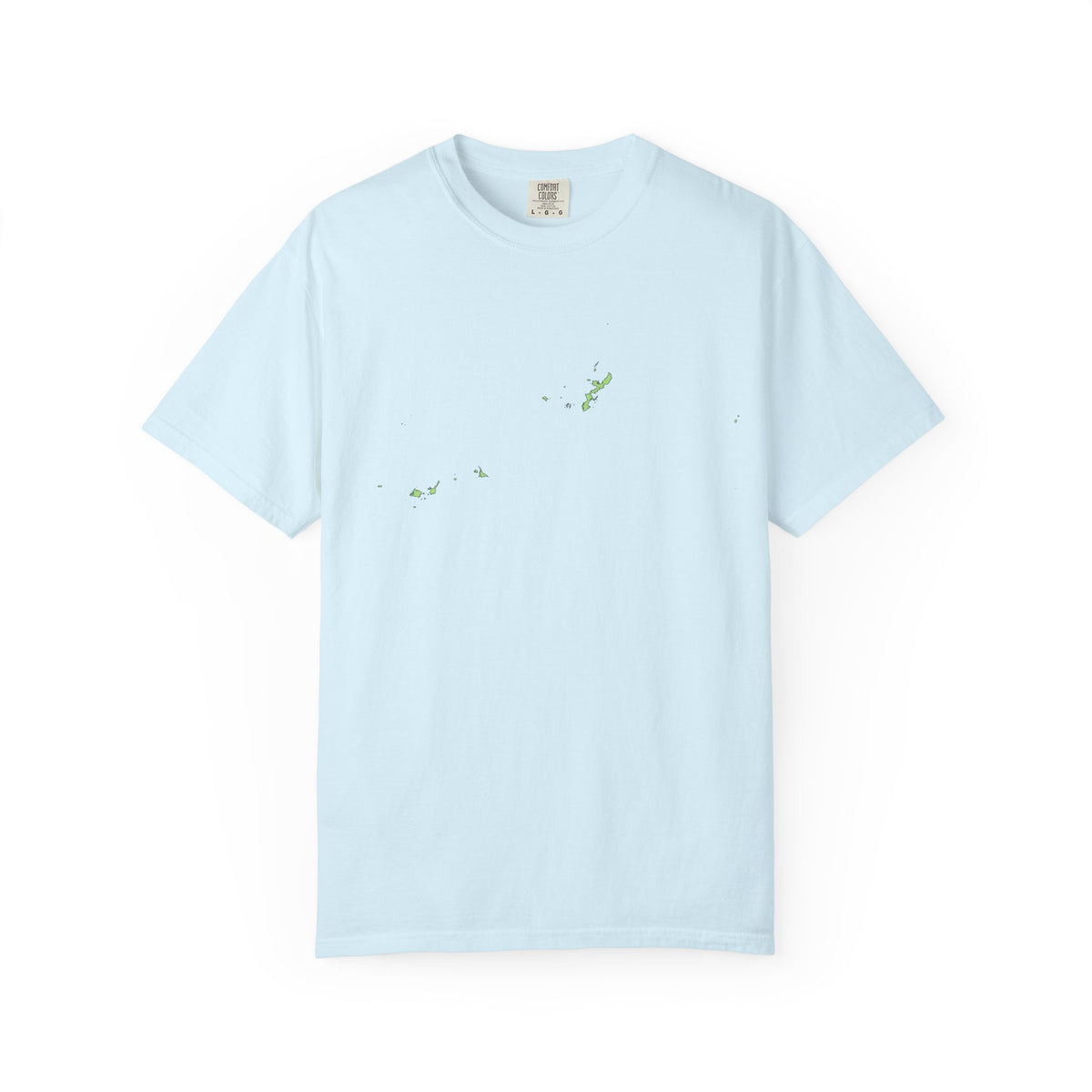 沖縄 Okinawa Prefecture Full Map T-Shirt | Japanese Islands Geography Tee