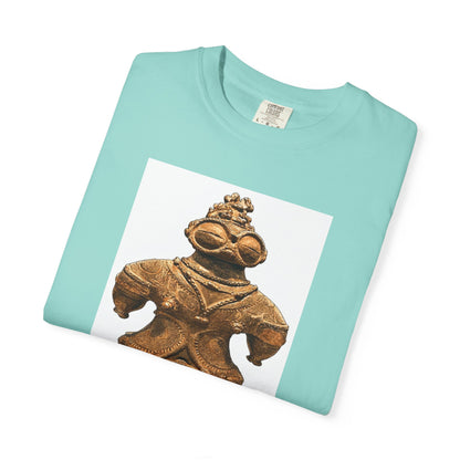 遮光器土偶 Tシャツ｜縄文文化デザイン｜ユニセックス コットンTシャツ