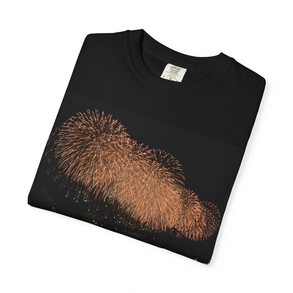 花火　ベスビアス　Tシャツ — 長岡　2026 夜空写真シャツ