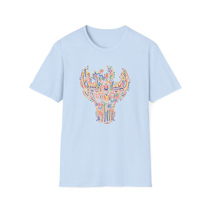 彩炎 JOMON｜カラフル火焔型土器 Tシャツ