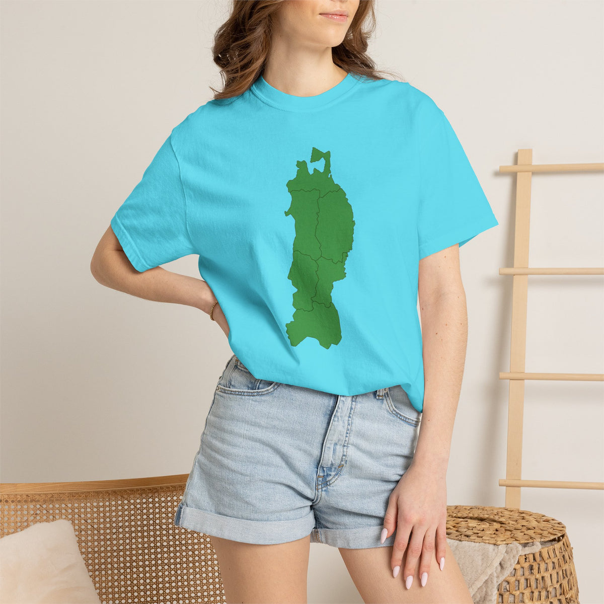 Tohoku Japan Map T-Shirt | Unisex Regional Map Tee