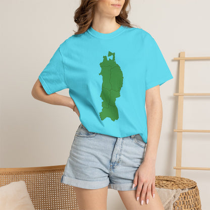 Tohoku Japan Map T-Shirt | Unisex Regional Map Tee