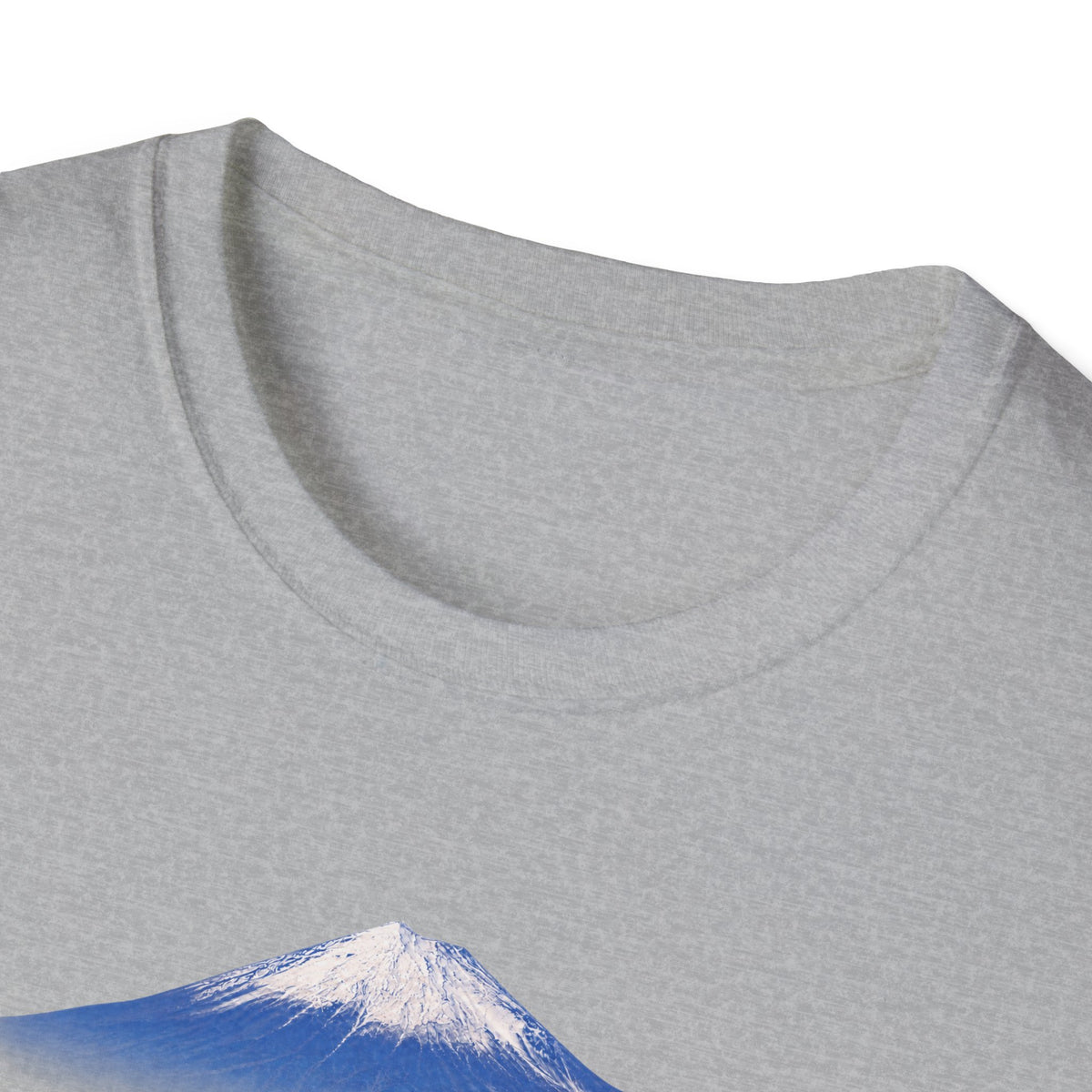富士山 Tシャツ ― 日本、三保の松原から望む富士・毛筆漢字「富士山」FUJI SAN
