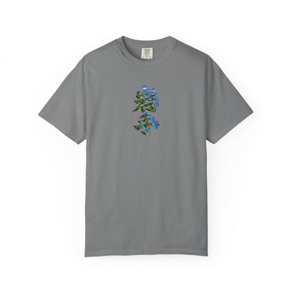 岩手の自然を描く毛筆Tシャツ｜三陸リアス海岸・山・森林デザイン