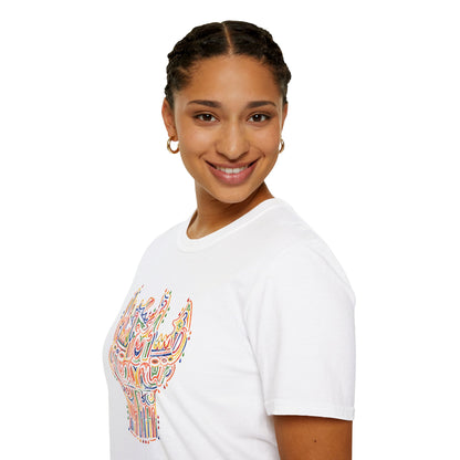 彩炎 JOMON｜カラフル火焔型土器 Tシャツ
