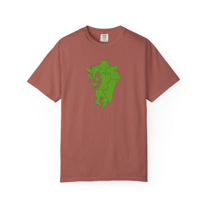 Kyushu Japan Map T-Shirt | Unisex Regional Map Tee