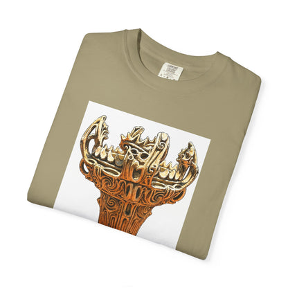 火焔型土器 Tシャツ｜縄文文化デザイン｜ユニセックス コットンTシャツ