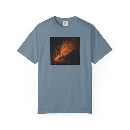 大曲の花火 （2026年版）｜秋田・夜空を彩る花火写真Tシャツ　｜Omagari Fireworks Photo T-Shirt