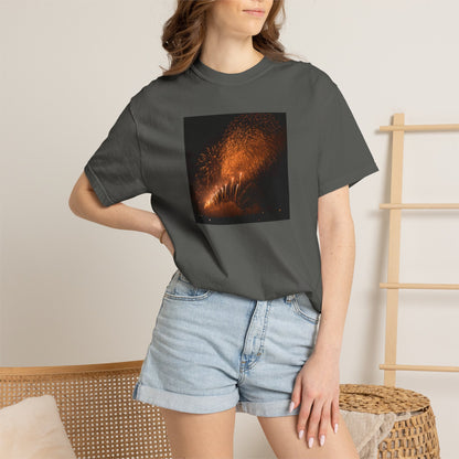 大曲の花火 （2026年版）｜秋田・夜空を彩る花火写真Tシャツ　｜Omagari Fireworks Photo T-Shirt