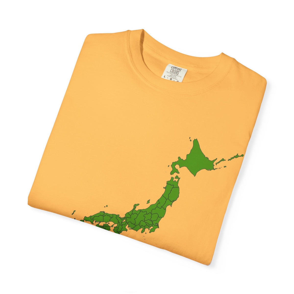 日本47都道府県マップ Tシャツ｜県境入り日本地図デザイン｜Detailed Japan Map｜ユニセックス コットンTシャツ