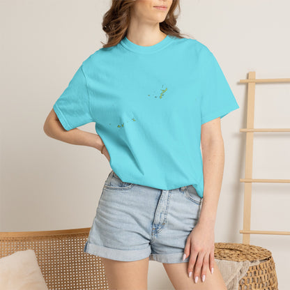 沖縄 Okinawa Prefecture Full Map T-Shirt | Japanese Islands Geography Tee