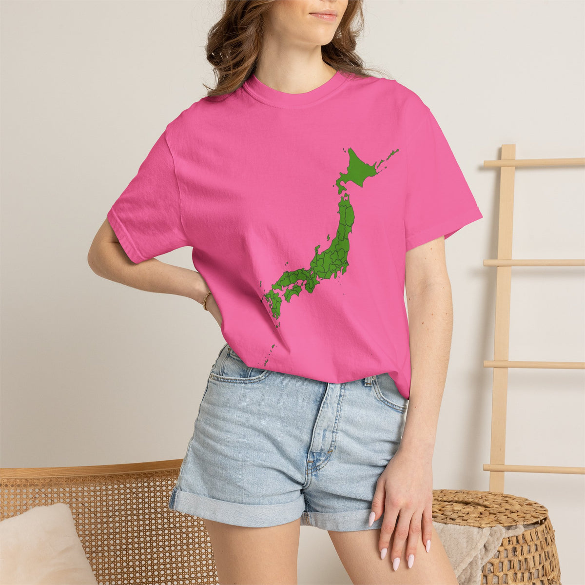 Japan 47 Prefectures Map T-Shirt | Detailed Japan Map Tee