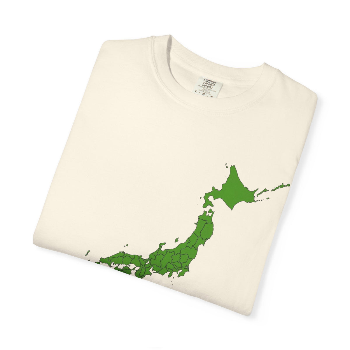 日本47都道府県マップ Tシャツ｜県境入り日本地図デザイン｜Detailed Japan Map｜ユニセックス コットンTシャツ