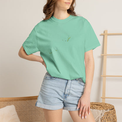 沖縄 Okinawa Prefecture Full Map T-Shirt | Japanese Islands Geography Tee