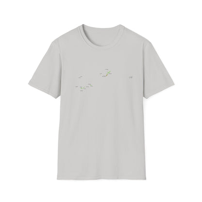 Okinawa Prefecture Map T-Shirt with Island Names & Naha | Japanese Geography Tee
