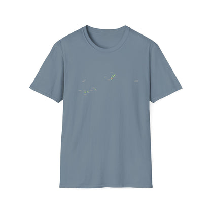 Okinawa Prefecture Map T-Shirt with Island Names & Naha | Japanese Geography Tee
