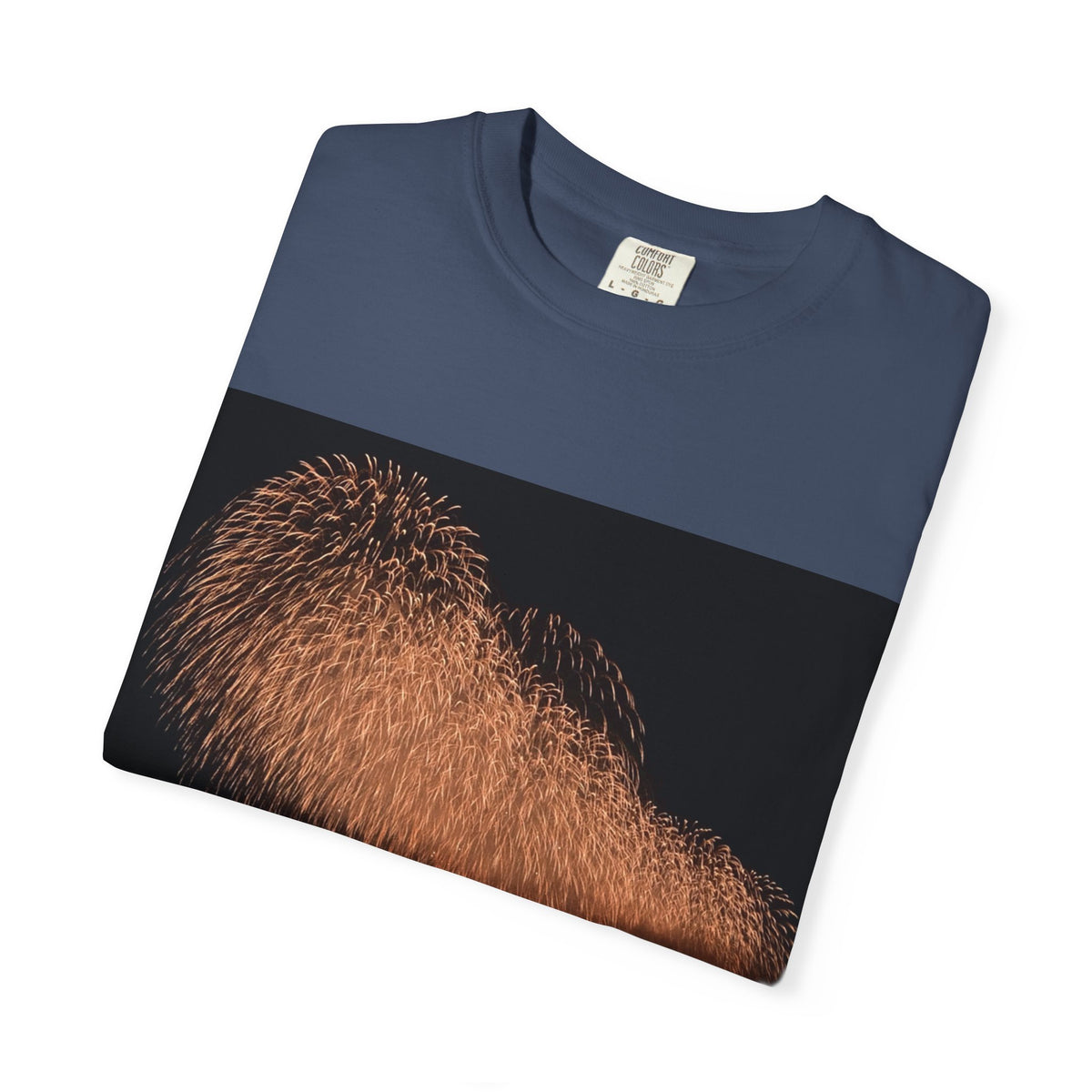 不死鳥のごとき大輪の華Tシャツ（2026年版） — 日本三大花火の街、2026年、長生橋、復興祈願の巨大花火