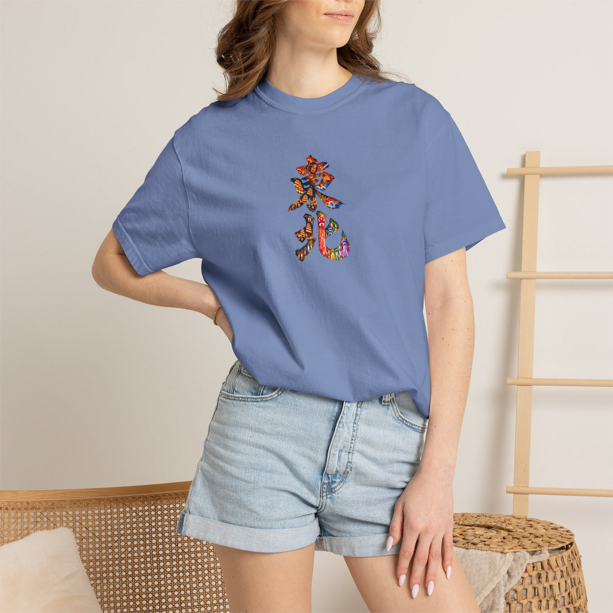 東北 Tohoku Three Great Festivals Kanji Art T-Shirt | Nebuta, Kanto & Tanabata