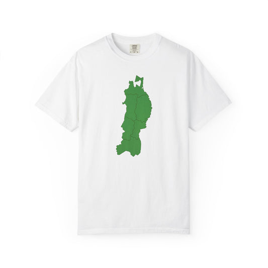 Tohoku Japan Map T-Shirt | Unisex Regional Map Tee