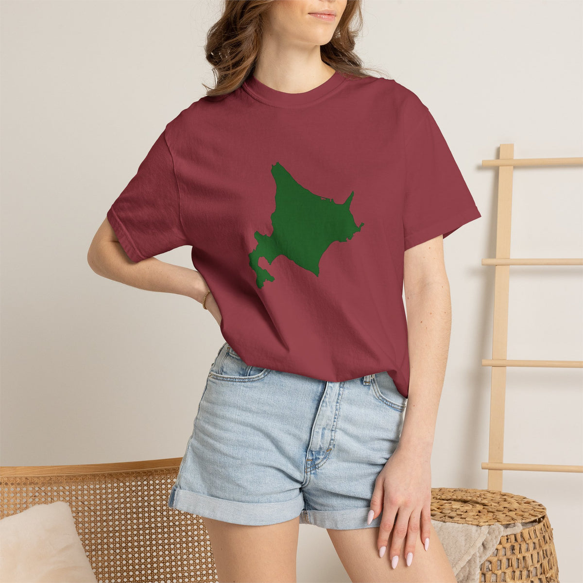Hokkaido Japan Map T-Shirt | Unisex Regional Map Tee