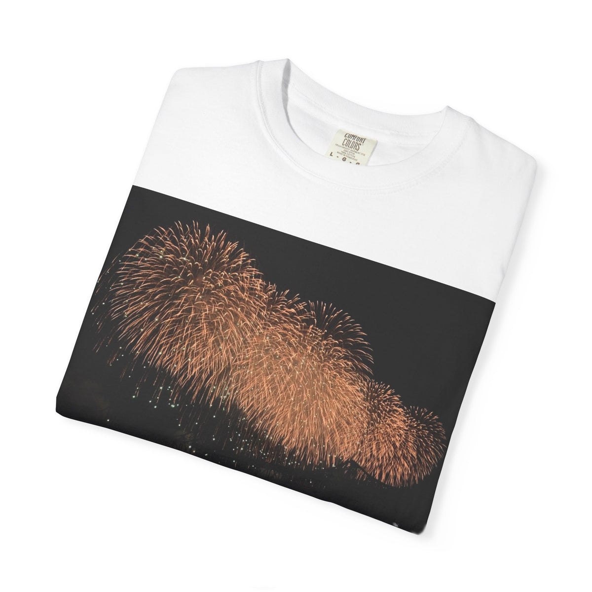 花火　ベスビアス　Tシャツ — 長岡　2026 夜空写真シャツ