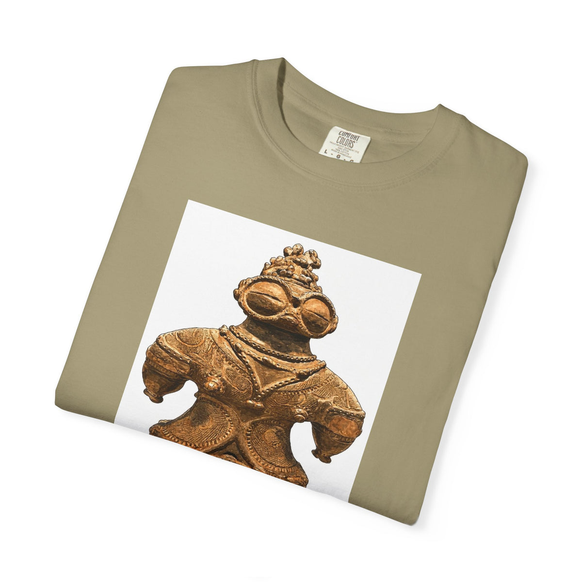 遮光器土偶 Tシャツ｜縄文文化デザイン｜ユニセックス コットンTシャツ