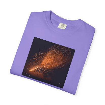 大曲の花火 （2026年版）｜秋田・夜空を彩る花火写真Tシャツ　｜Omagari Fireworks Photo T-Shirt