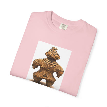 遮光器土偶 Tシャツ｜縄文文化デザイン｜ユニセックス コットンTシャツ