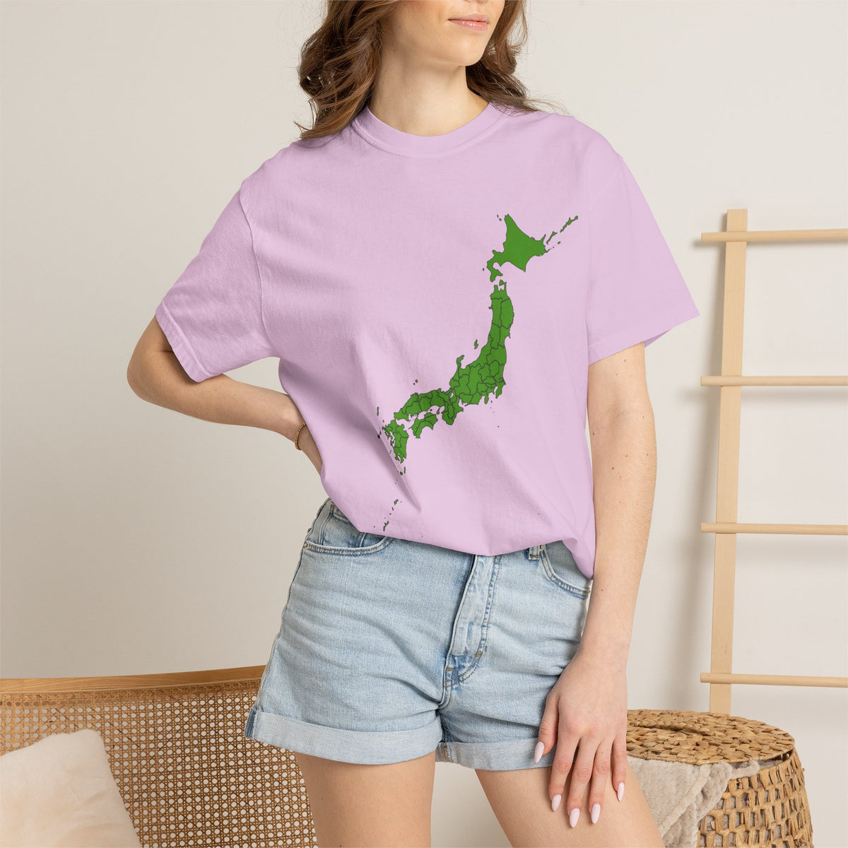 Japan 47 Prefectures Map T-Shirt | Detailed Japan Map Tee