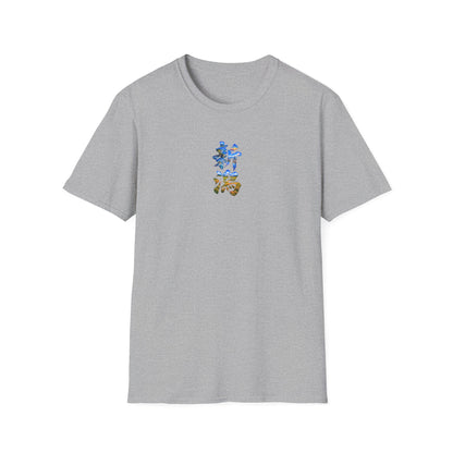 新潟 Niigata Kanji Art T-Shirt | Sado Island, Sea of Japan, Shinano River & Rice Fields