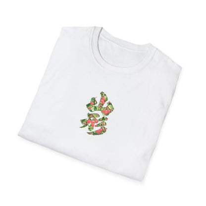 山形 Yamagata Cherry Kanji Art T-Shirt | Japanese Orchard Design