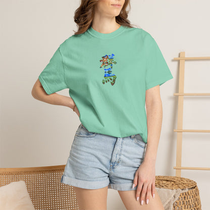 群馬 Tシャツ｜草津温泉・尾瀬・榛名山・こんにゃく畑を描いた毛筆漢字デザイン