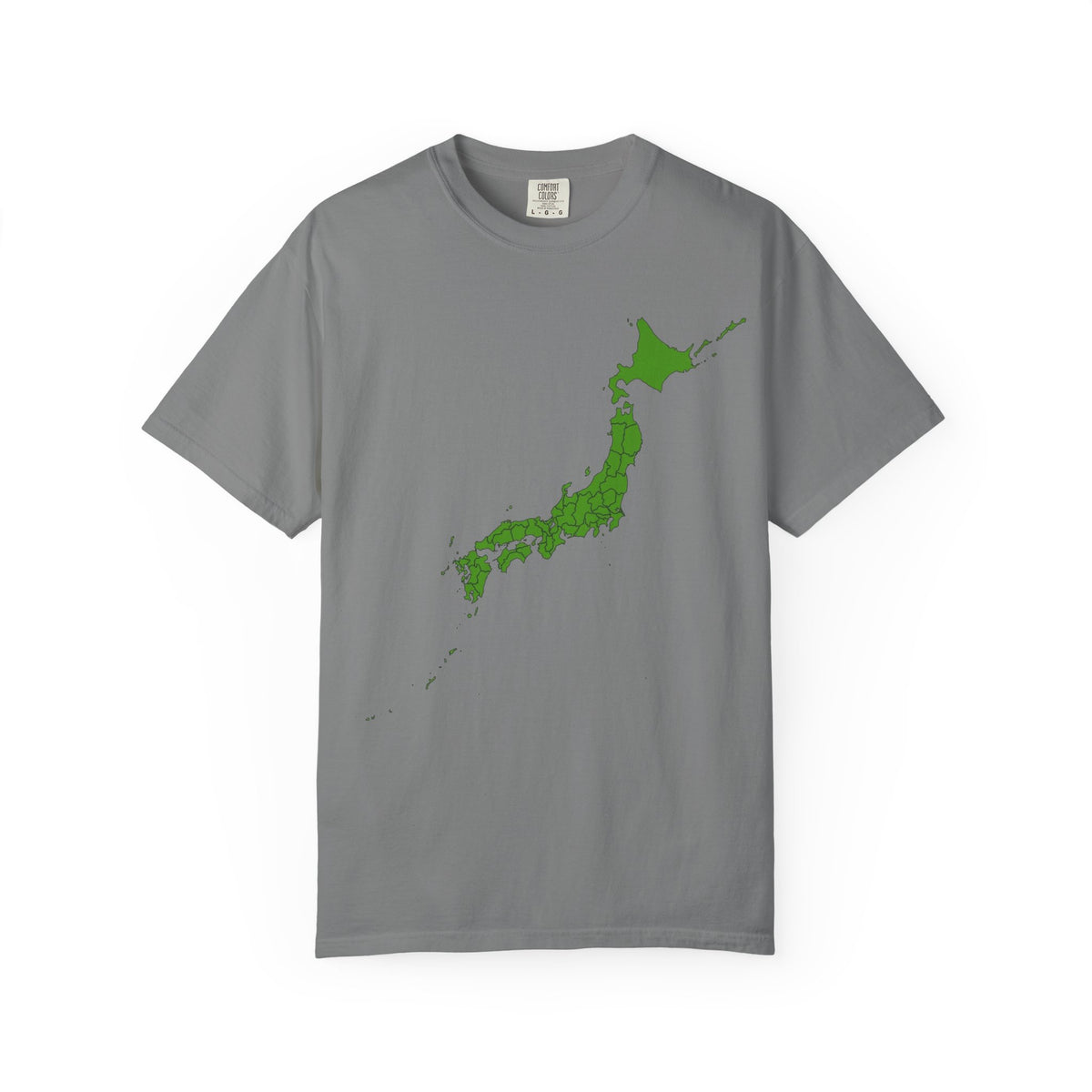 日本47都道府県マップ Tシャツ｜県境入り日本地図デザイン｜Detailed Japan Map｜ユニセックス コットンTシャツ