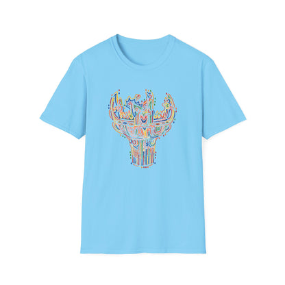 彩炎 JOMON｜カラフル火焔型土器 Tシャツ