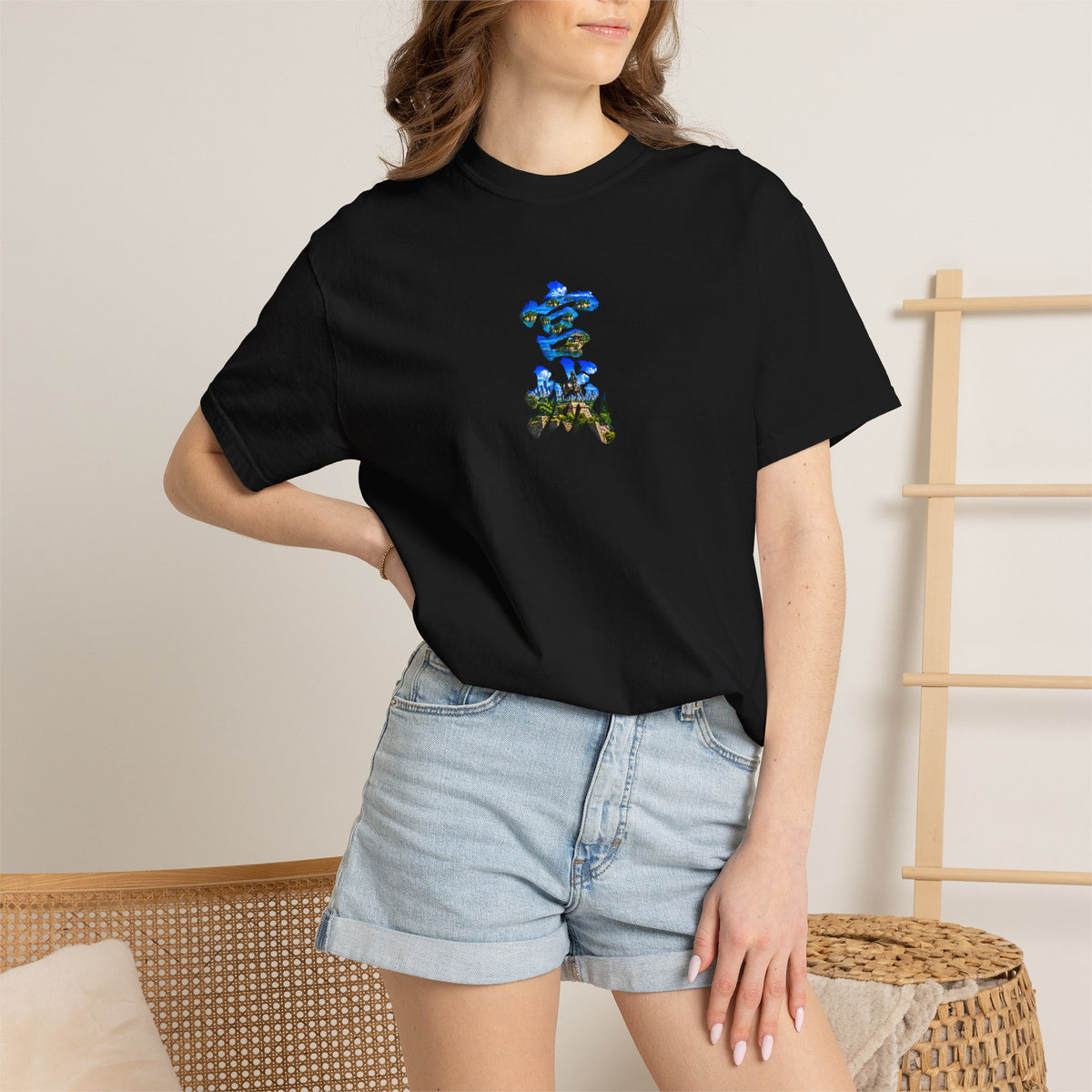 宮城 Tシャツ｜松島・伊達政宗・仙台城・仙台の街並みを描いた毛筆漢字デザイン