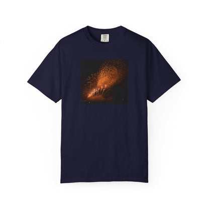 大曲の花火 （2026年版）｜秋田・夜空を彩る花火写真Tシャツ　｜Omagari Fireworks Photo T-Shirt