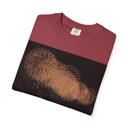 花火　ベスビアス　Tシャツ — 長岡　2026 夜空写真シャツ