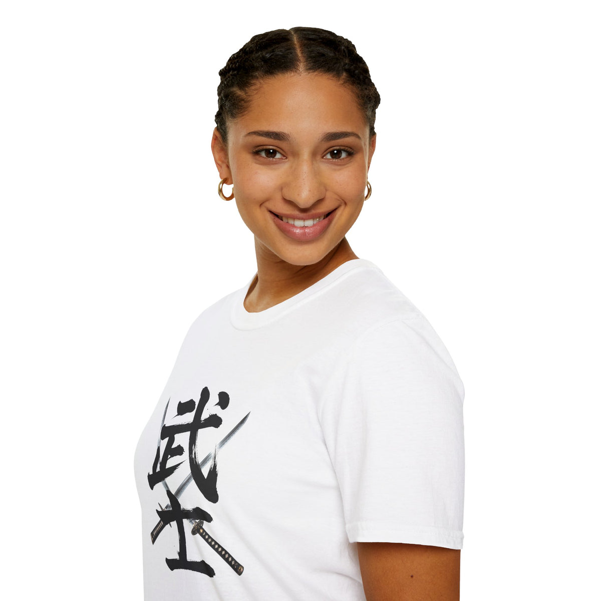 武士 Samurai Kanji T-Shirt | Japanese Sword Art Tee