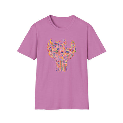 彩炎 JOMON｜カラフル火焔型土器 Tシャツ