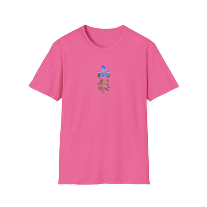 山梨 Tシャツ｜富士山・河口湖・ぶどう・桃・昇仙峡 毛筆漢字デザイン
