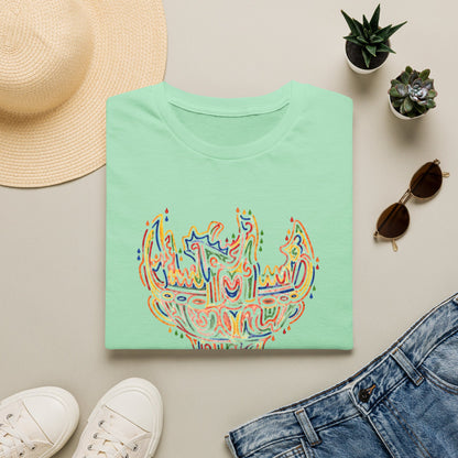 彩炎 JOMON｜カラフル火焔型土器 Tシャツ
