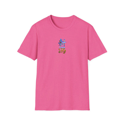 新潟 Tシャツ｜佐渡島・日本海・信濃川・水田・稲穂を描いた毛筆漢字デザイン